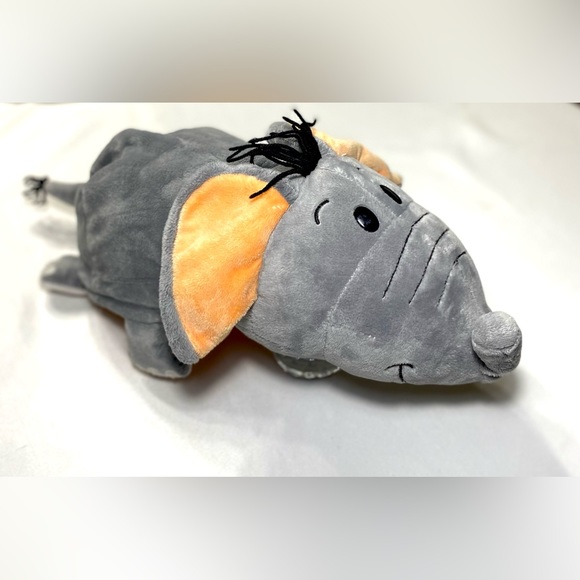 Toy 2 in 1 Reversible Plush Stuffed Animal Theodore Tiger Emma Elephant FlipZoo - Picture 13 of 15